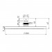 Steinberg Serie 100 S Regenbrause Ø 250 mm X 8 mm, matt schwarz