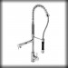 Steinberg Serie 100 Spültisch-Mischer mit Handbrause und schwenkbarem Auslauf, chrom