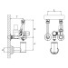 SYR/KWC Sicherheitsgruppe 324/KV40 mit Druckminderer DN15 6bar ohne Mischer verchromt