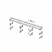TECEdrainline Fliesenmulde "plate" 900 mm Edelstahl, gerade