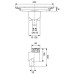 TECEdrainprofile Ablauf "senkrecht", DN 50, Ablaufleistung 1,2 l/s