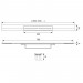 TECEdrainprofile Duschprofil, 1200 mm, Edelstahl, "Brushed Gold Optic"