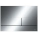 TECEsquare WC-Betätigungsplatte Metall 2 Chrom glänzend