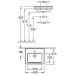 VB HWB Subway 2.0 731545 450x370mm 1-L Arm HL durchgest Überl Weiß Alpin