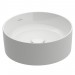 VB Aufsatzwaschbecken Collaro 4A1840 D:400mm Rund Stone White CeramicPlus