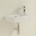 VB Handwaschbecken Compact O.novo 4342R5 500x250mm Eckig Weiß Alpin CeramicPlus