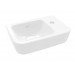 VB Handwaschbecken Compact O.novo 434337 360x250mm Eckig Weiß Alpin CeramicPlus