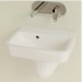 VB Handwaschbecken O.novo 434447 450x370mm Eckig Weiß Alpin CeramicPlus