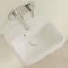 VB Handwaschbecken O.novo 434447 450x370mm Eckig Weiß Alpin CeramicPlus