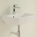VB Handwaschbecken O.novo 43444G 450x370mm Eckig Weiß Alpin