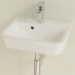 VB Handwaschbecken O.novo 43444G 450x370mm Eckig Weiß Alpin
