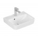 VB Handwaschbecken O.novo 43444G 450x370mm Eckig Weiß Alpin CeramicPlus