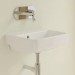 VB Handwaschbecken O.novo 43444J 450x370mm Eckig Weiß Alpin CeramicPlus