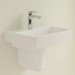 VB Handwaschbecken O.novo 434451 500x370mm Eckig Weiß Alpin CeramicPlus