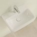 VB Handwaschbecken O.novo 434451 500x370mm Eckig Weiß Alpin CeramicPlus