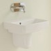 VB Handwaschbecken O.novo 434452 500x370mm Eckig Weiß Alpin