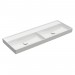VB Schrank-Doppelwaschtisch Collaro 4A34D2 1300x470mm Rechteck StoneWhite C+