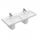 VB SDWT Avento 4A23 1200x470x160mm 2-3L Arm mittl HL m ÜL Eckig Weiß Alpin