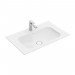 VB SWT Finion 4164 800x500mm 3L Arm mittl HL o ÜL Eckig Stone White C+