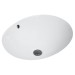 VB Unterbauwaschbecken O.novo 4A3143 435x365mm Oval Weiß Alpin