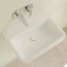 VB Waschbecken O.novo 4A4155 550x460mm Eckig Weiß Alpin