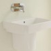 VB Waschbecken O.novo 4A4157 550x460mm Eckig Weiß Alpin CeramicPlus