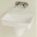 VB Waschbecken O.novo 4A4158 550x460mm Eckig Weiß Alpin CeramicPlus