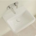 VB Waschbecken O.novo 4A4158 550x460mm Eckig Weiß Alpin CeramicPlus