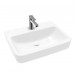 VB Waschbecken O.novo 4A416L 600x460mm Eckig Weiß Alpin