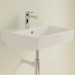 VB Waschbecken O.novo 4A41MG 550x460mm Eckig Weiß Alpin CeramicPlus