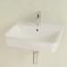 VB Waschbecken O.novo 4A41MG 550x460mm Eckig Weiß Alpin CeramicPlus