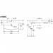 VB WT Finion 4168 800x470mm 3L Arm mittl HL verd ÜL Eckig geschl StoneWhiteC+