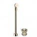 Victoria & Albert Spezielle Ab-und Überlaufgarnitur für Wannen ohne vorgebohrtes Überlaufloch KIT17 polished nickel