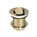 Victoria & Albert Universaler Ablauf für Wannen ohne Überlauf mit Klappverschluss KIT12 polished brass