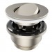 Victoria & Albert Waschbecken-Ablauf mit Klappverschluss KIT24 brushed nickel