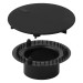 Viega Ausstattungsset 6966.0 Kunststoff d 115 mm schwarz matt