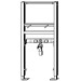 Viega Waschtisch-Element Prevista Dry 8539 Objektvariante in 1120 mm
