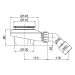 Viega Tempoplex Ablauf 6966.1 Kunststoff Funktionseinheit DN40/50 BH 80mm