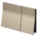 Viega WC Betät.-Pl. Visign for More 200 8620.1 aus Metall in kupfer/goldfarben
