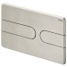 Viega WC Betät.-Pl. Visign for Style 23 8613.1 aus Kunststoff in edelstahlfarben
