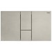 Viega WC Betät.-Pl. Visign for Style 24 8614.1 aus Kunststoff in edelstahlfarben