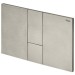 Viega WC Betät.-Pl. Visign for Style 24 8614.1 aus Kunststoff in edelstahlfarben
