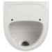 VB Absaug-Urinal Compact O.novo 755701 290x495x245mm Weiß Alpin