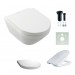 Villeroy & Boch Architectura wandhängendes Tiefspül-WC mit CeramicPlus Beschichtung, weiß 4694C0R1