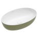 VB Aufsatzwaschbecken Artis 610x410mm Oval ohne Überlauf Sage Green