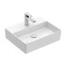 VB AWT Memento 2.0 4A07 500x420mm mittl HL durchgest o ÜL Eckig Weiß Alpin C+