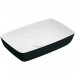 Villeroy & Boch AWT Artis 4172 580x380mm ohne Hahnlochbank o Überl Eckig Coal Black