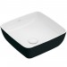 Villeroy & Boch AWT Artis 4178 410x410mm ohne Hahnlochbank o Überl Eckig Coal Black