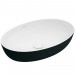 Villeroy & Boch AWT Artis 4198 610x410mm ohne Hahnlochbank o Überl Oval Coal Black