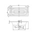 VB BW Loop&Friends UBA180LFO2V 1800x800 Rechteck Acryl weiß alpin